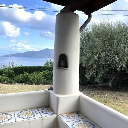 Casa Cavalluccio Marino - Terrazza Vista Mare * Santa Marina Salina